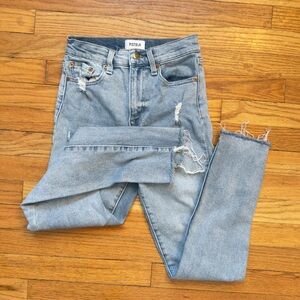 Pistola Lennon high-rise cropped bootcut jeans — Size 26